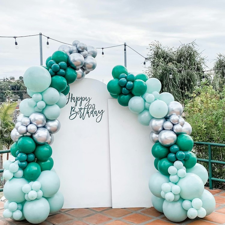 2  Backdrops with Balloon