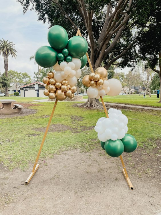 Gold Triangle Arch Rental