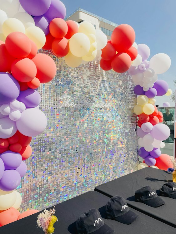 Shimmer Wall Backdrop 8’ x 8’