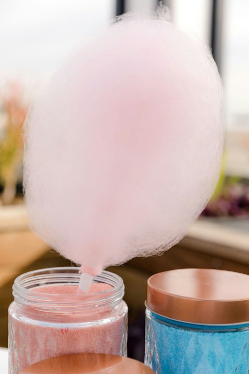 Mini Cotton Candy Party Favors