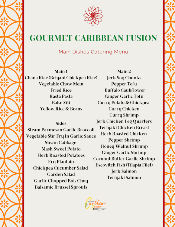 2 Course Menu