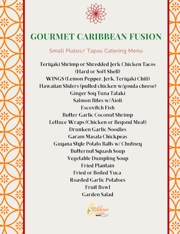 2 Course Menu