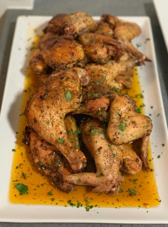 Appetizer - Wings ( jerk ,fried honey jerk )