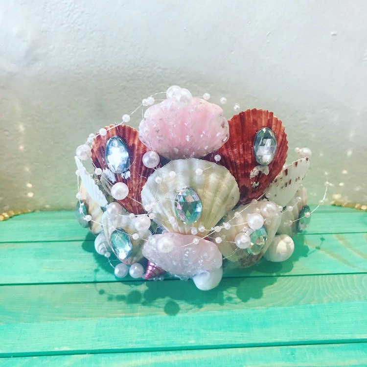 1 Custom Shell Tiara