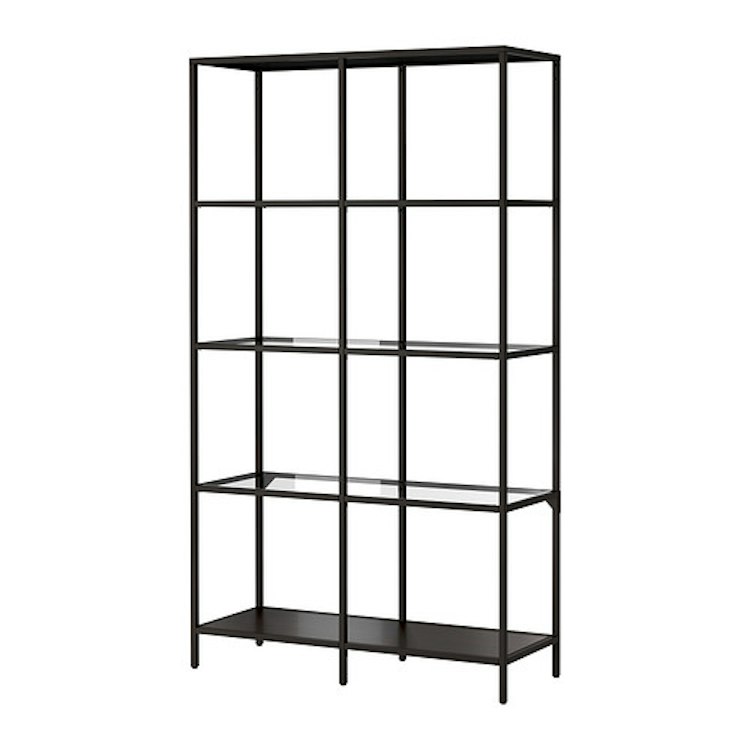 Back Bar Shelf Alexander Black