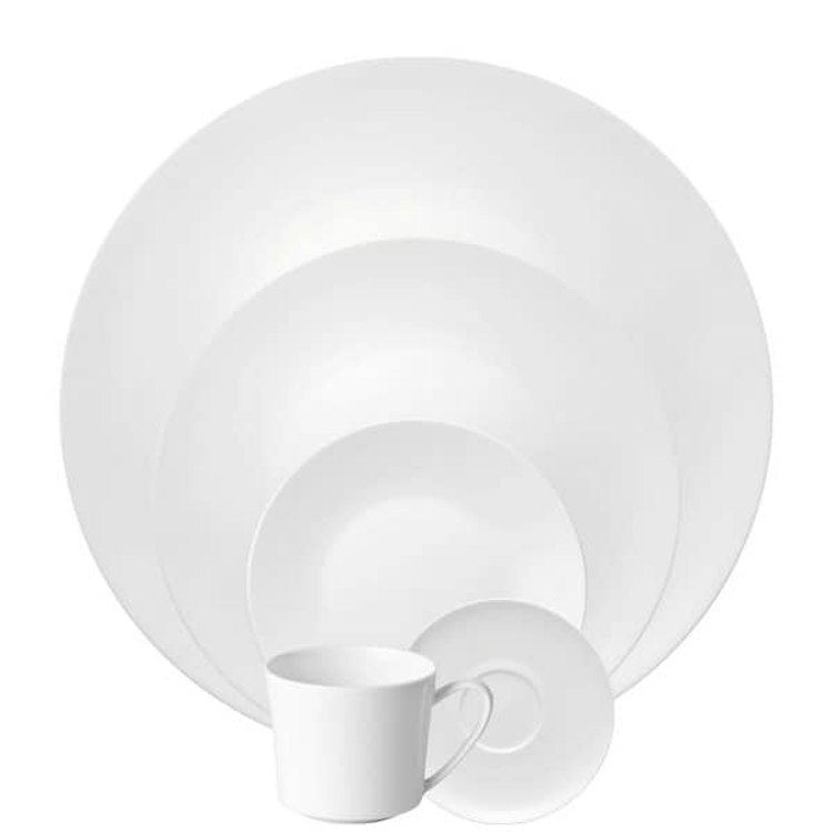 Bread & Butter Plate White Coupe