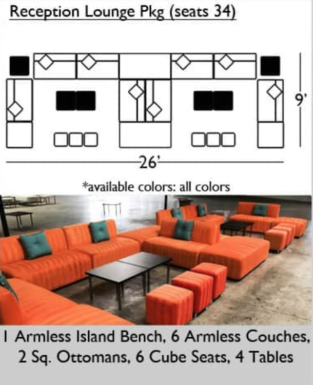 Reception Lounge Package