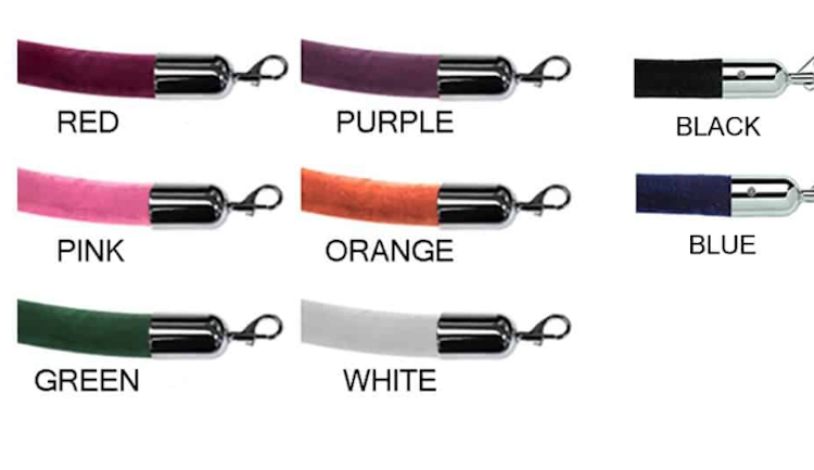Rope 6' length (Many colors available)