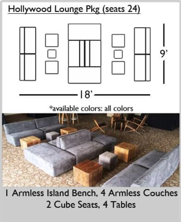 Hollywood Lounge Package