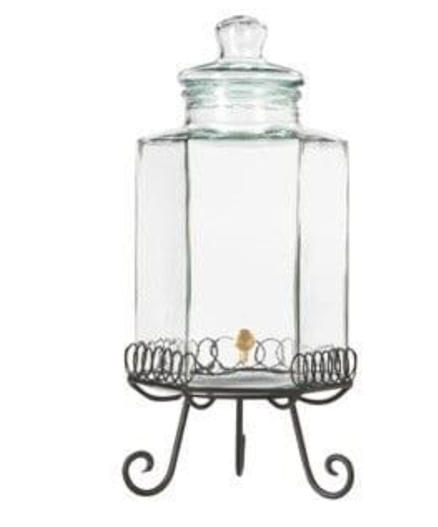 Glass Beverage Dispenser 3-Gallon
