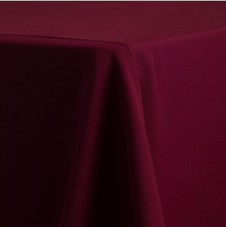 108" Round Polyester Linen