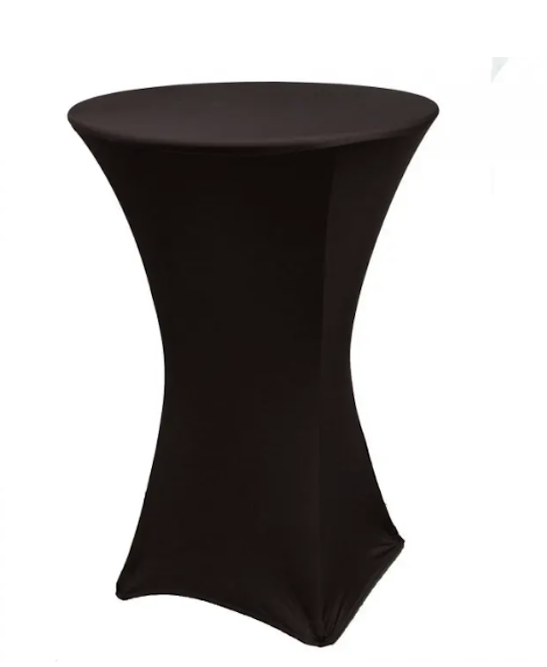 Spandex Fitted Stretch Cocktail Table Cover