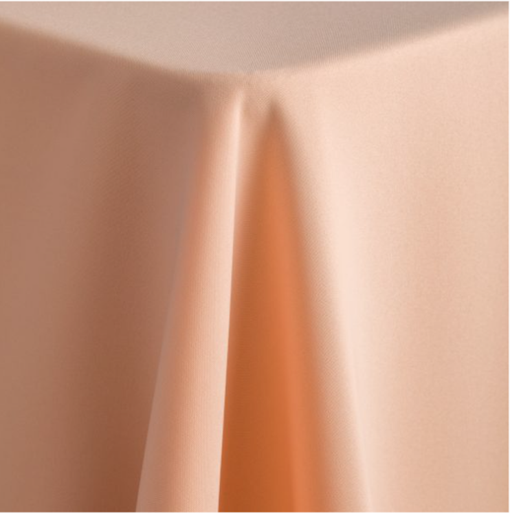 132" Round Polyester Linen