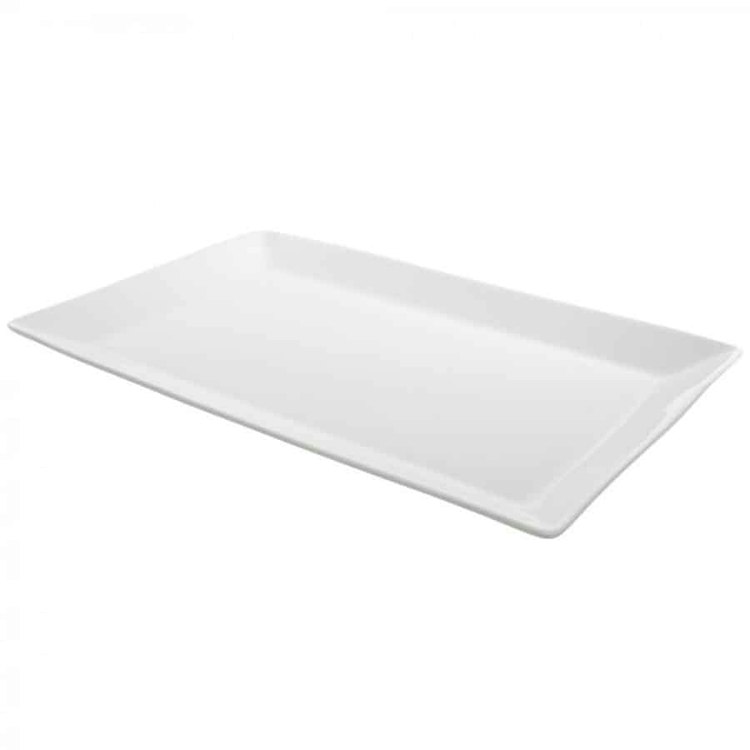 Fine White Rectangular Platter 10" x 15"