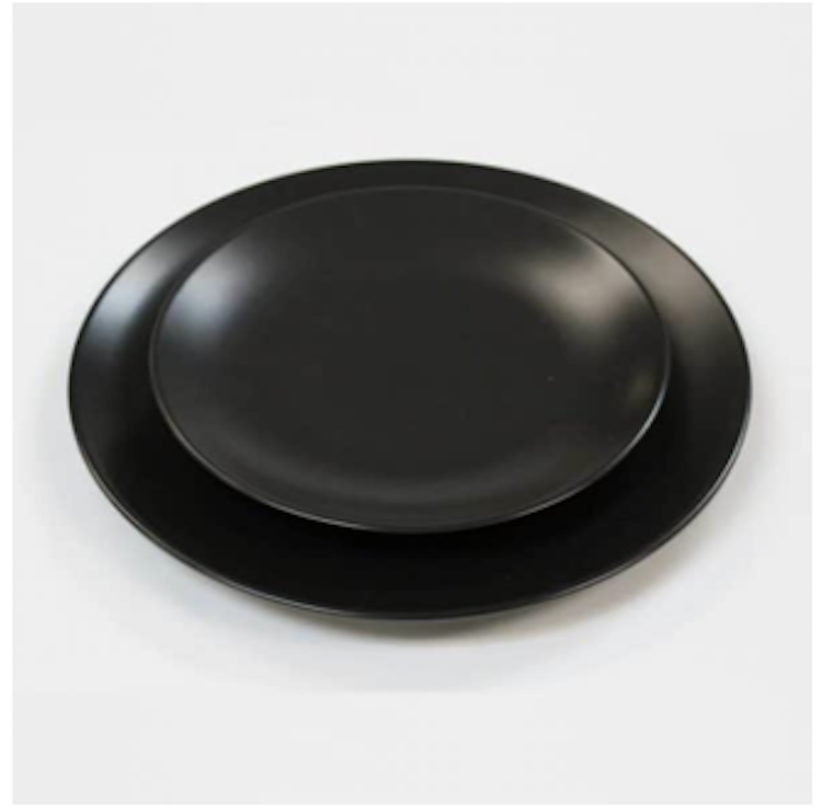 Heirloom Dinner Plate Black
