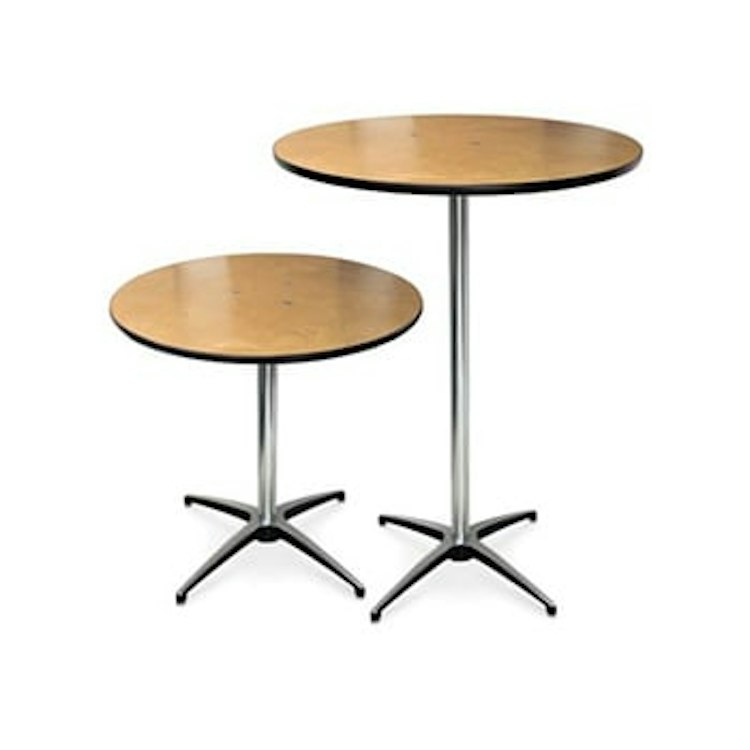 36" Round 42” High Table