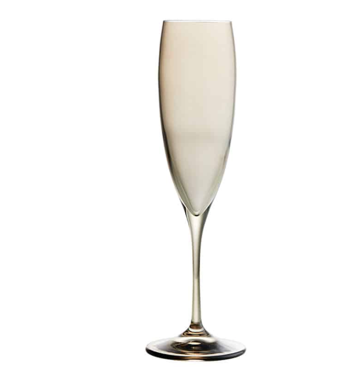 Aurora Smoke Champagne Flute