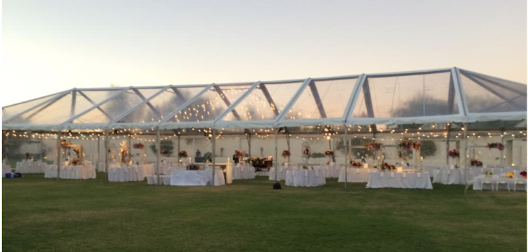 Clear Tent 15x50