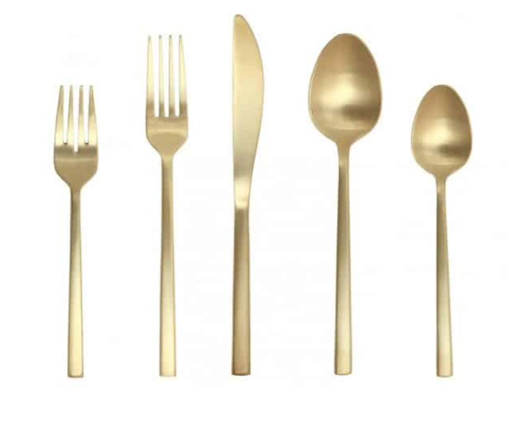 Arezzo Brushed Flatware Collection