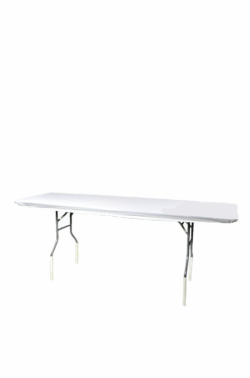 8' Table with Velon on Risers