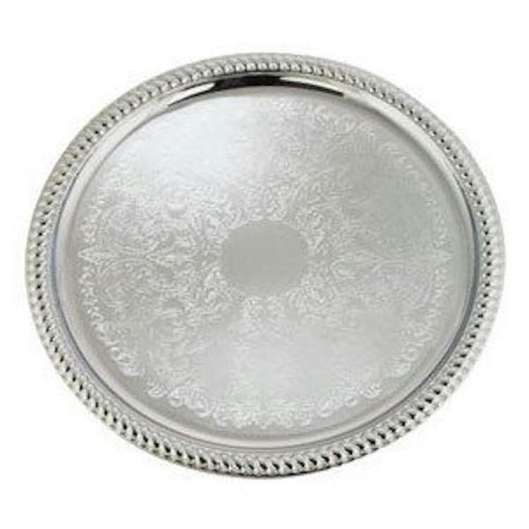 Silver Tray 14" Round