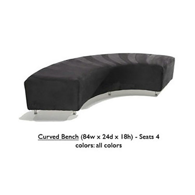 Curved Bench