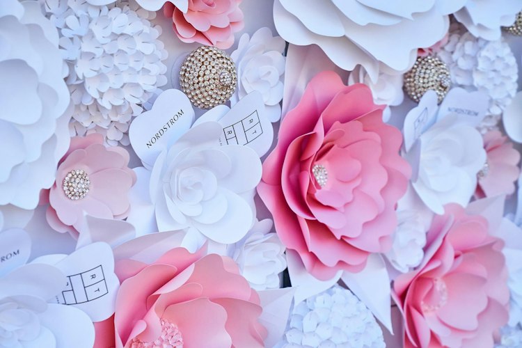 Custom Flower Wall