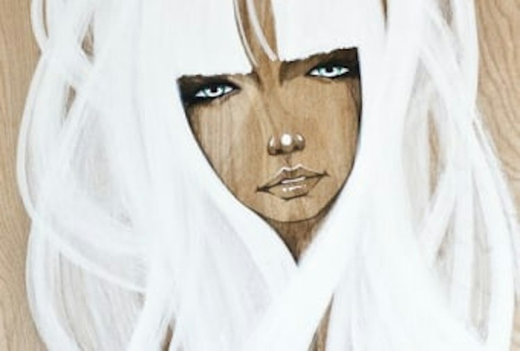 Live Wood Panel Painting
