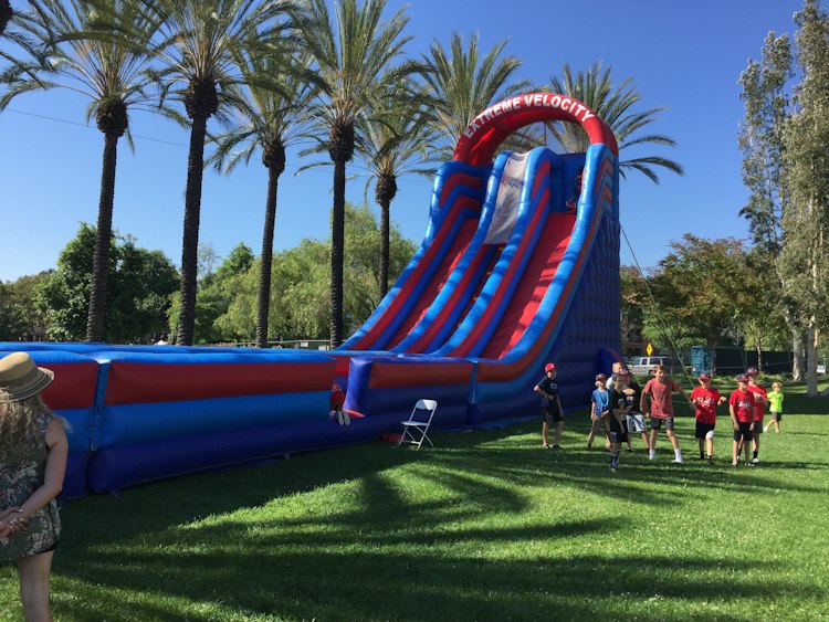 Inflatable Zip Line 140'X35'X35' High