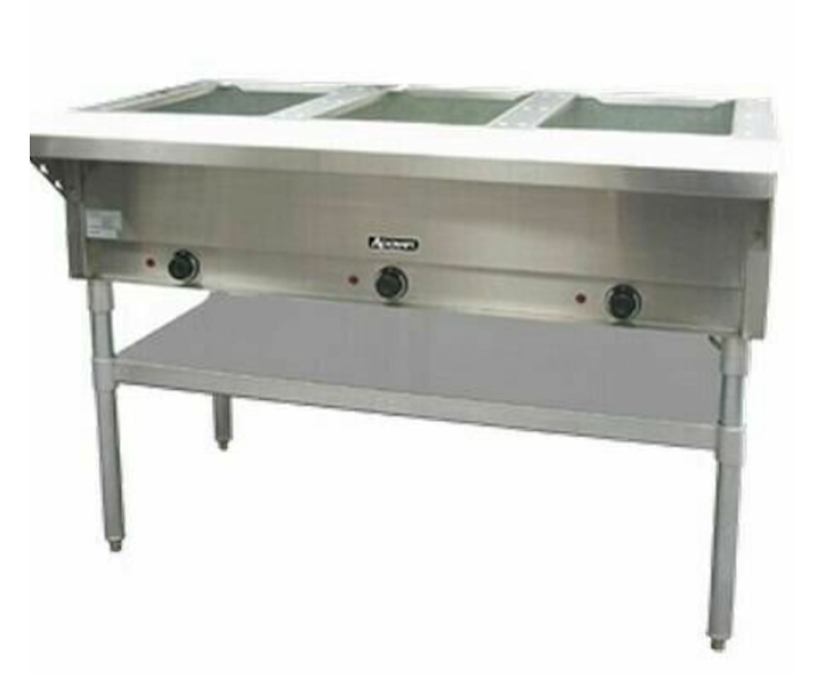 3 Bay Propane Steam Table