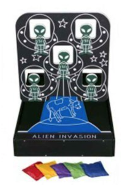 Alien Bag Toss