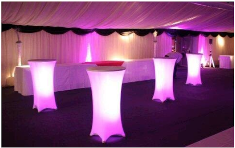 Light Up Cocktail Table