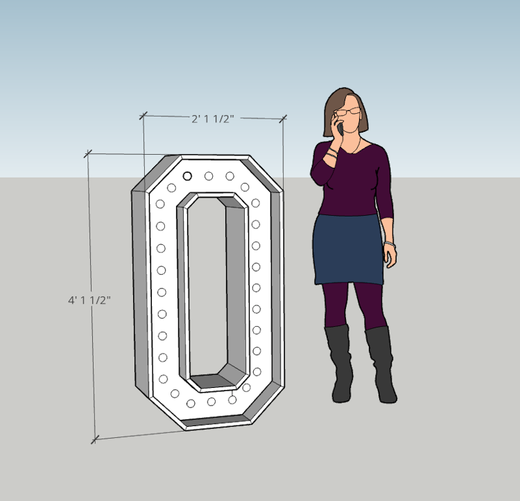 4ft Marquee Numbers & Letters