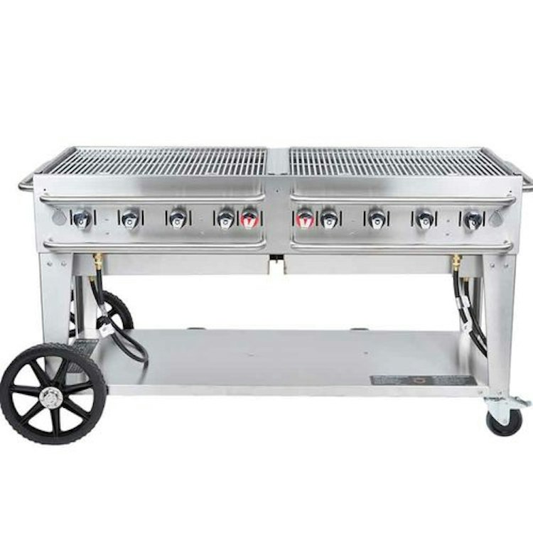 Grill  5' 6" Propane Iron