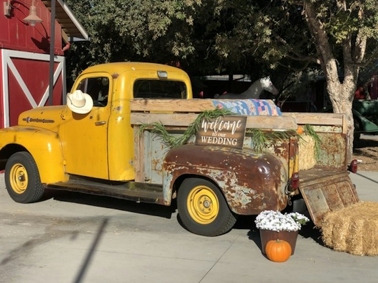 1951 F2 Ford Farm Photo Prop Pickup truck