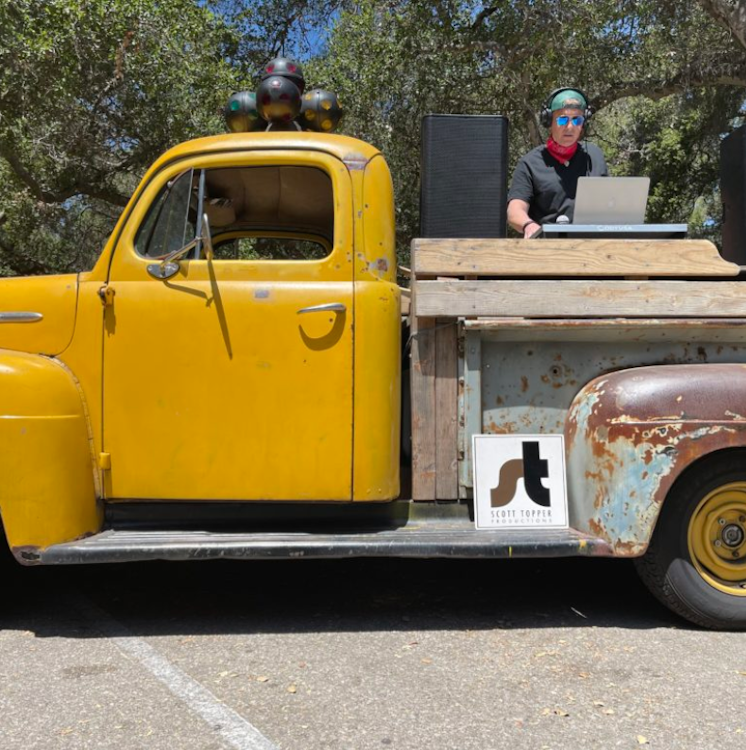 Vintage DJ Party Event Truck Rentals