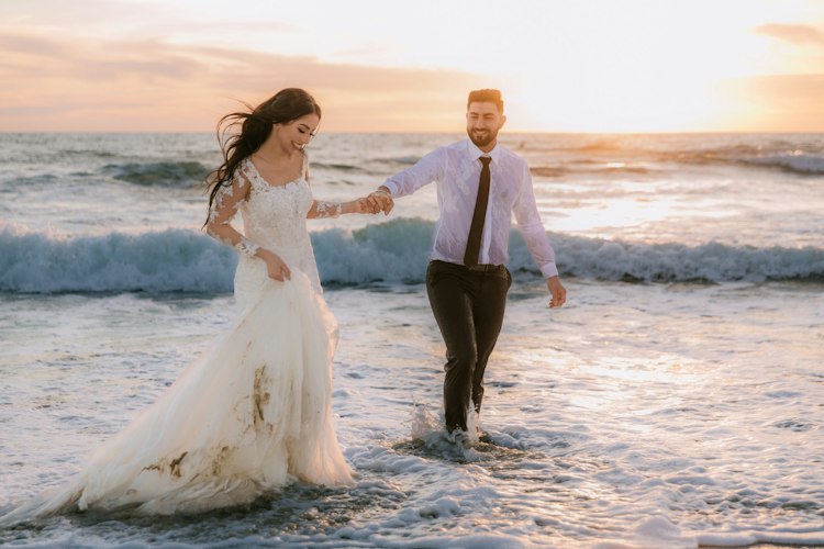 Gold Wedding Photography
