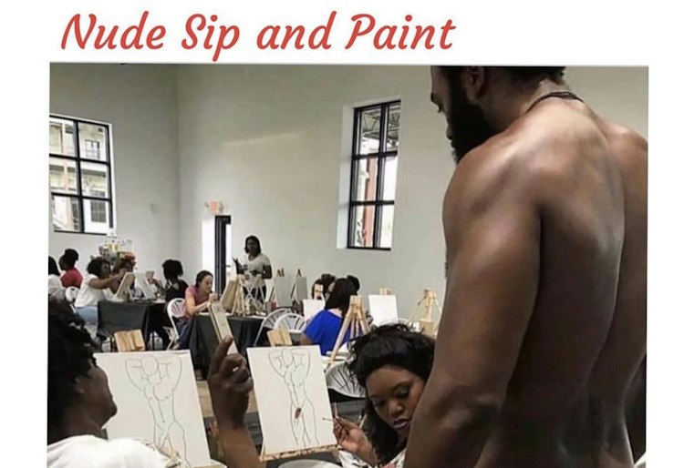 Nude Sip and Paint 🎨 for 15