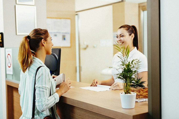 Guest check in- 2 staff