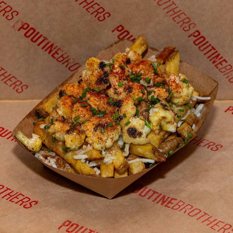 Vegan - Parmesan Cauliflower Poutine
