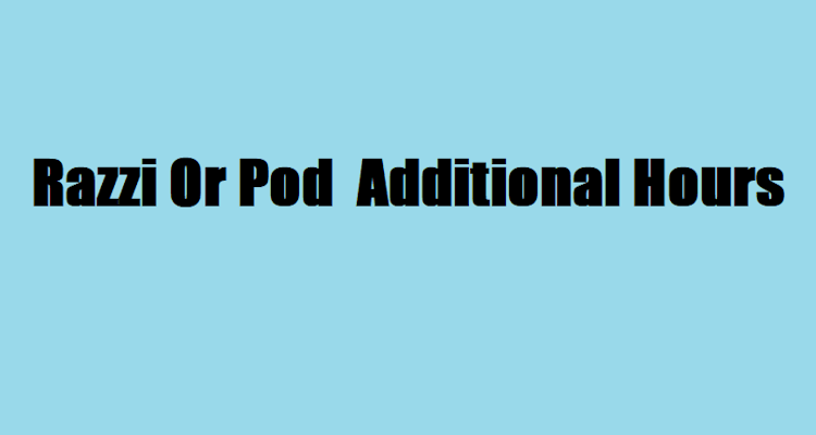 Razzi Or Pod