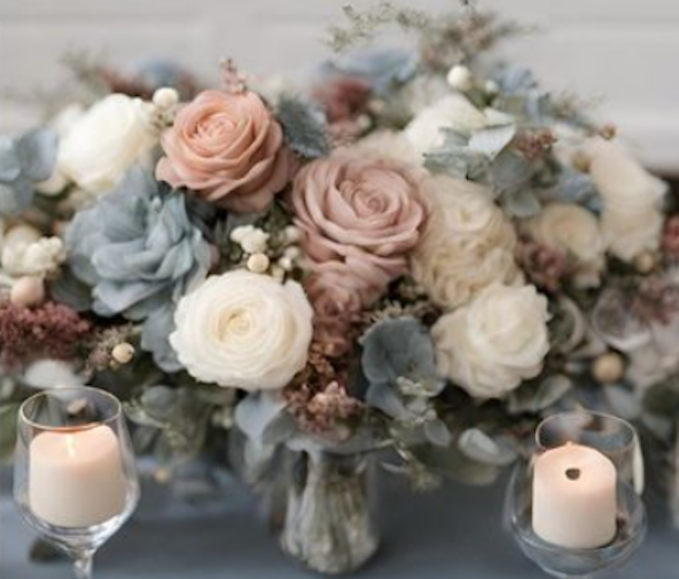 Centerpieces & 1 Sweetheart table