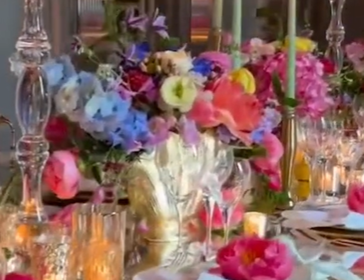 Low Rectangle Floral Arrangement