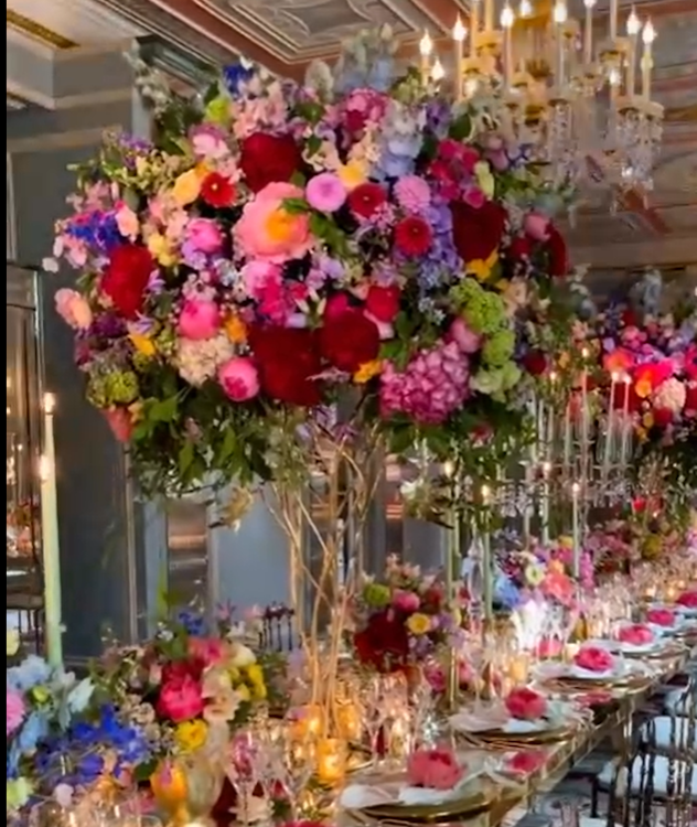 Low Rectangle Floral Arrangement