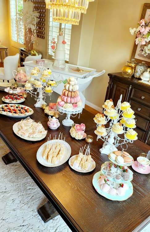 Dessert Table -Silver Package