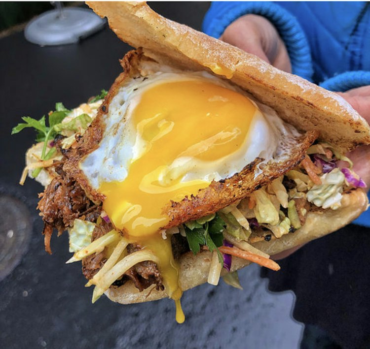 Food Truck serves for Party of 55