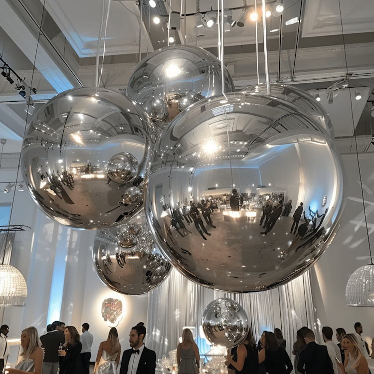 Big Mirror Inflatable Balloons