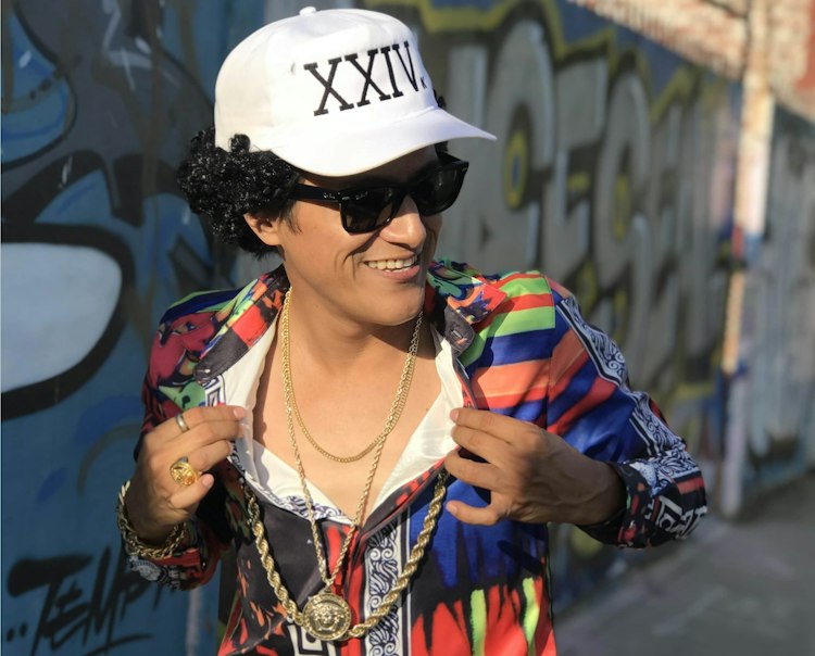 Johnny Rico As Bruno Mars