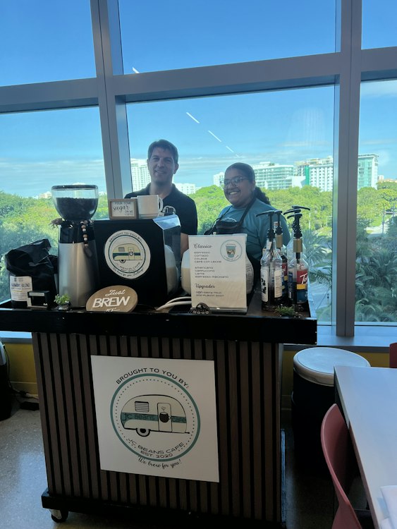 JC Beans mobile coffee
