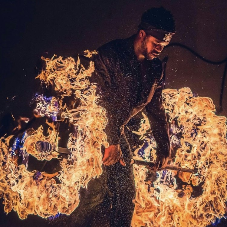 Kendal Magma’s Fire Spinning / Fire Dance